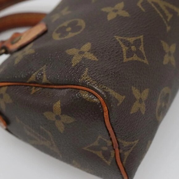 LOUIS VUITTON Monogram Mini Speedy Hand Bag M41534 LV Auth 137066 - Picture 4 of 16